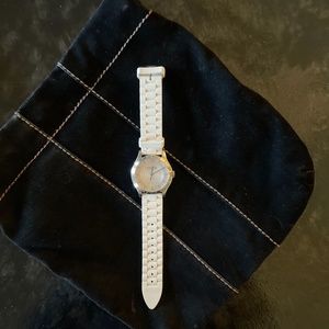Coach Watch / White Silicone Band